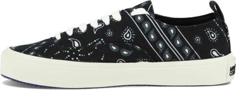 Marcelo Burlon Viento Bandana Vulcanized Sneakers Black Heren