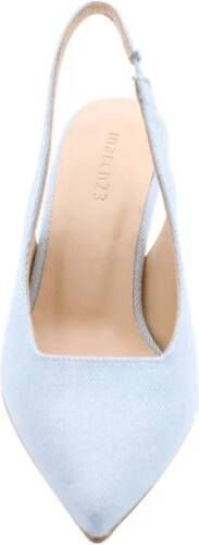 March23 Verhoog je stijl met Slingback Pumps Blue Dames