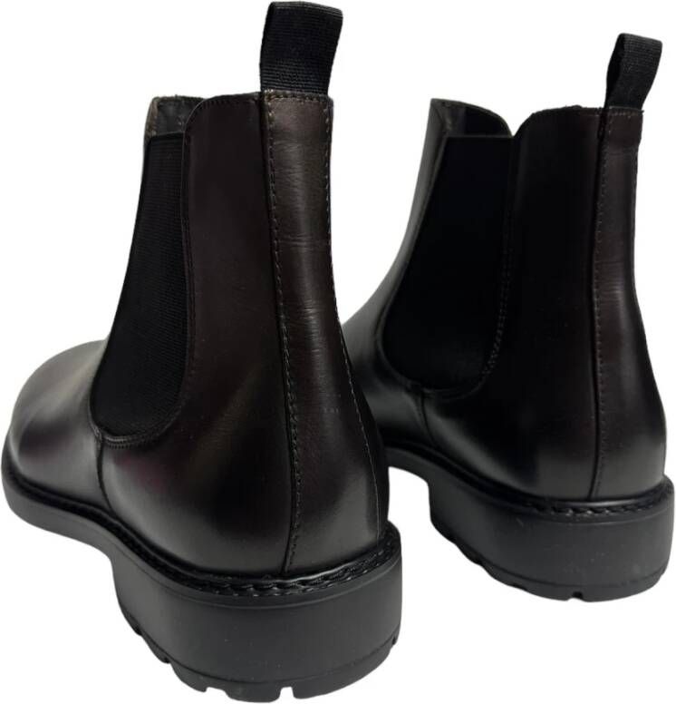 Marco Ferretti Leren Slip-On Laarzen met Rubberen Zool Brown Heren