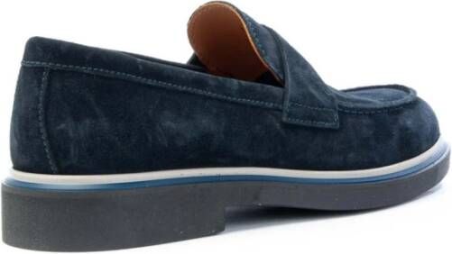 Marco Ferretti Lichte Mocassin Schoenen Blue Heren