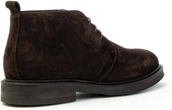 Marco Ferretti Suède Desert Boot Stijl Herenschoenen Brown Heren