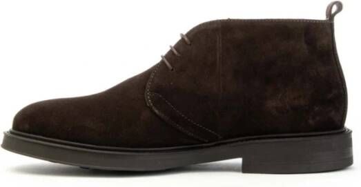 Marco Ferretti Suède Desert Boot Stijl Herenschoenen Brown Heren