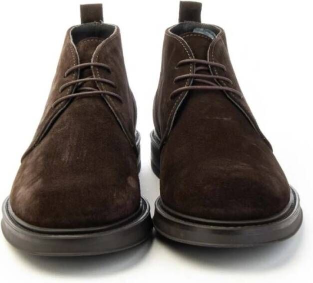 Marco Ferretti Suède Desert Boot Stijl Herenschoenen Brown Heren