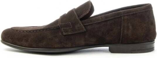 Marco Ferretti Suède Heren Loafer Schoen Brown Heren