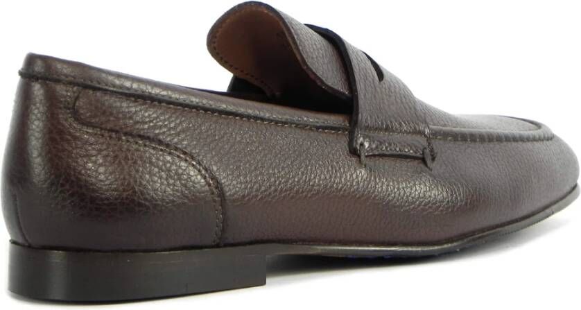 Marco Ferretti Zebu Leren Loafer Schoen Brown Heren