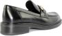 Marco Ferretti Zwarte Leren Loafer Black Dames - Thumbnail 3