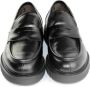 Marco Ferretti Zwarte Leren Loafer Schoen Black Heren - Thumbnail 2