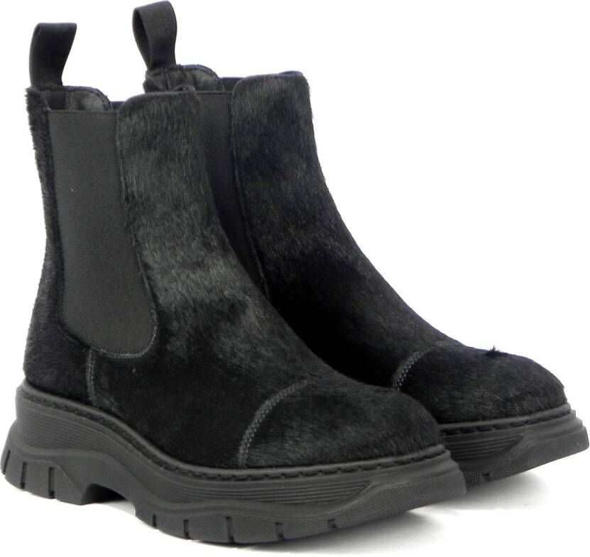 Marco Ferretti Zwarte Pony Beat Schoenen Black Dames