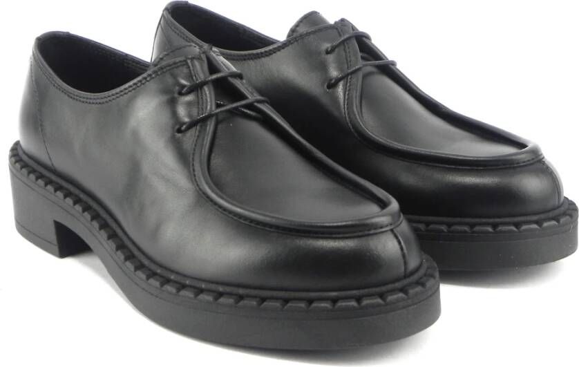 Marco Ferretti Zwarte Vit Ingenieursstijl Schoenen Black Dames