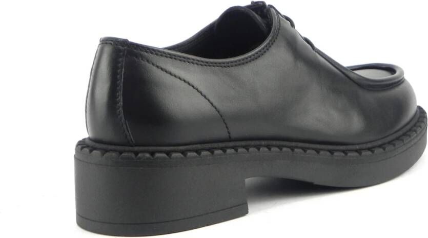 Marco Ferretti Zwarte Vit Ingenieursstijl Schoenen Black Dames