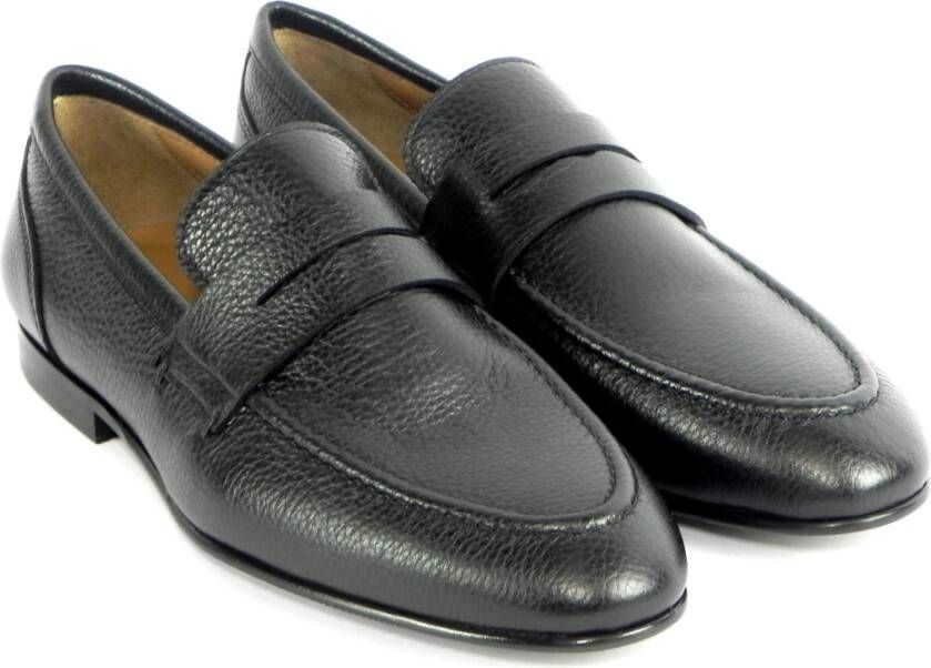 Marco Ferretti Zwarte Zebu Loafer Schoenen Black Heren