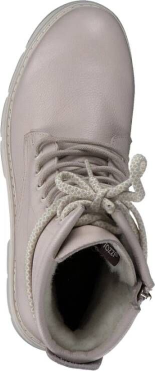 marco tozzi Beige Enkellaarsjes voor Dames Beige Dames