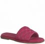 Marco tozzi roze casual open slippers Roze Dames - Thumbnail 13