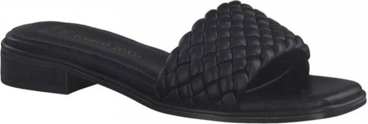 marco tozzi Casual open slippers Zwart Dames