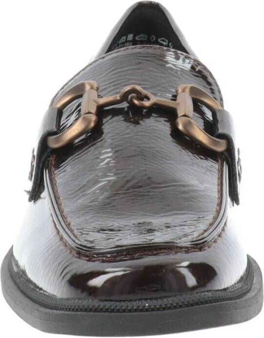 marco tozzi Dames Loafers van Kunstleer Brown Dames