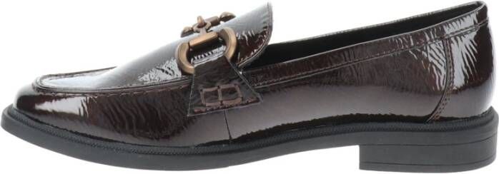 marco tozzi Dames Loafers van Kunstleer Brown Dames