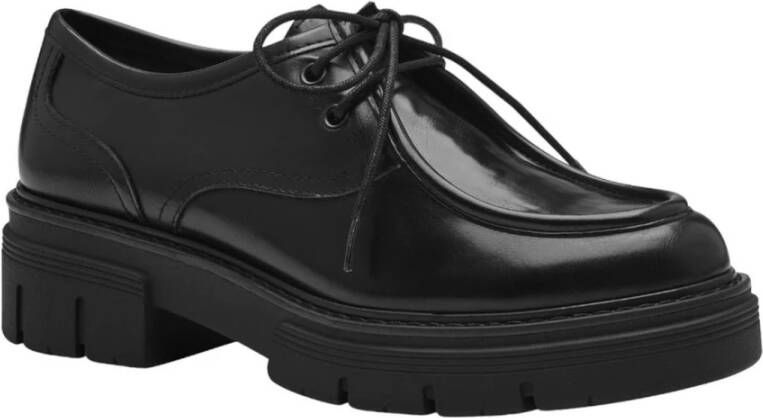 marco tozzi Elegante Zwarte Gesloten Mocassins Vrouwen Black Dames