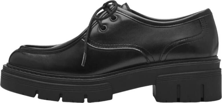 marco tozzi Elegante Zwarte Gesloten Mocassins Vrouwen Black Dames