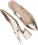 Marco tozzi Metallic Platinum Slingbacks voor dames Beige Dames - Thumbnail 9