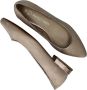 Marco tozzi Stijlvolle beige ballerina met metallic detail Beige Dames - Thumbnail 5