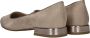 Marco tozzi Stijlvolle beige ballerina met metallic detail Beige Dames - Thumbnail 7