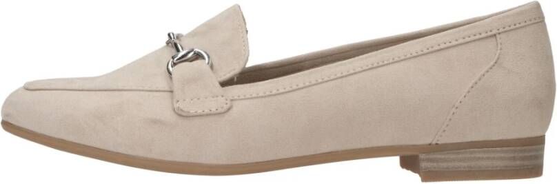 marco tozzi Stijlvolle Beige Vegan Loafer voor Dames Beige Dames