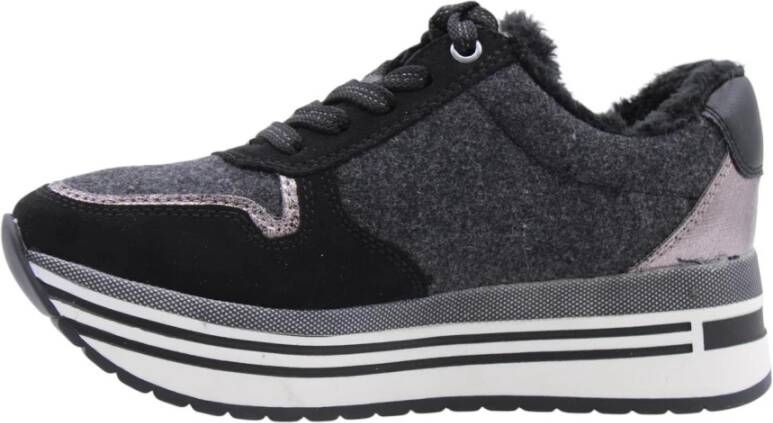 marco tozzi Theems Sneaker Black Dames