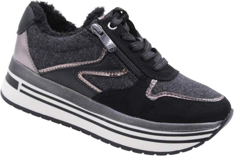 marco tozzi Theems Sneaker Black Dames