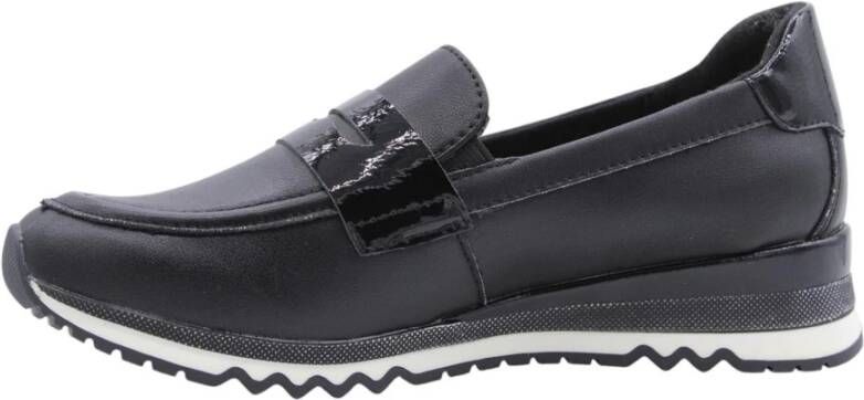 marco tozzi Thionville Stijlvolle Mocassin Schoenen Black Dames