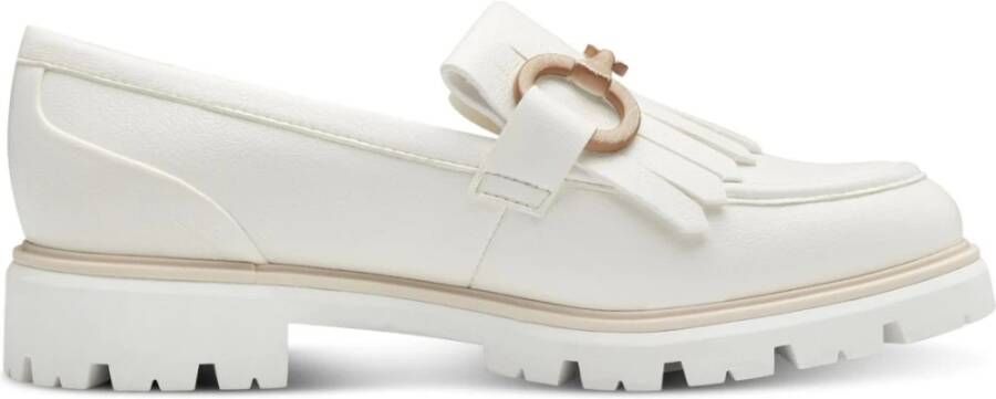 marco tozzi Witte Loafers voor Vrouwen White Dames