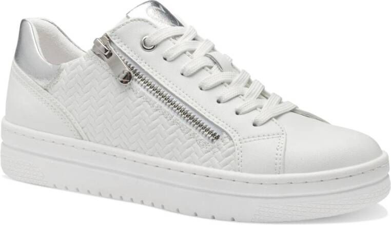 marco tozzi Witte Sneakers voor Vrouwen White Dames