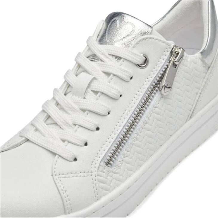 marco tozzi Witte Sneakers voor Vrouwen White Dames