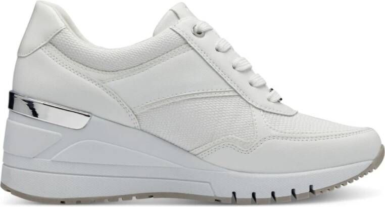 marco tozzi Witte Sneakers voor Vrouwen White Dames