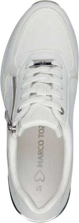 marco tozzi Witte Sneakers voor Vrouwen White Dames