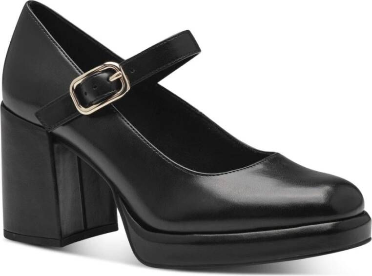 marco tozzi Zwarte damesschoenen Black Dames