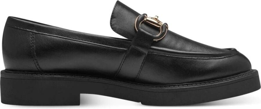 marco tozzi Zwarte Loafers voor Vrouwen Black Dames