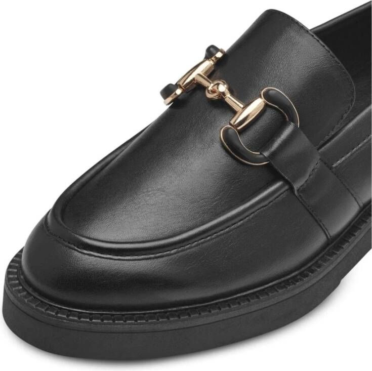 marco tozzi Zwarte Loafers voor Vrouwen Black Dames