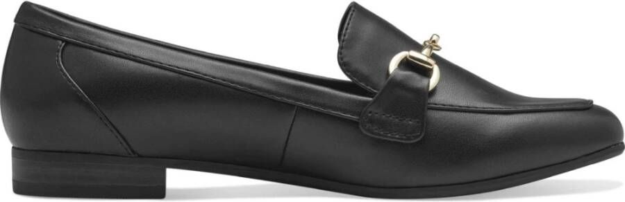 marco tozzi Zwarte Loafers voor Vrouwen Black Dames