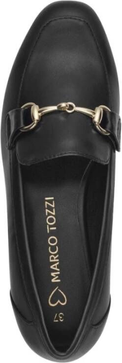 marco tozzi Zwarte Loafers voor Vrouwen Black Dames