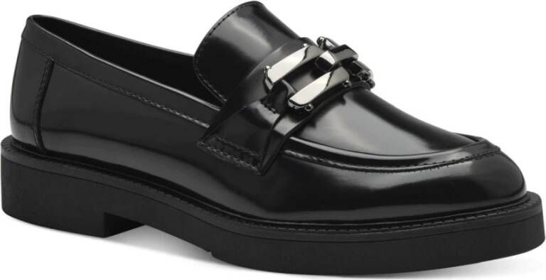 marco tozzi Zwarte loafers voor vrouwen Black Dames