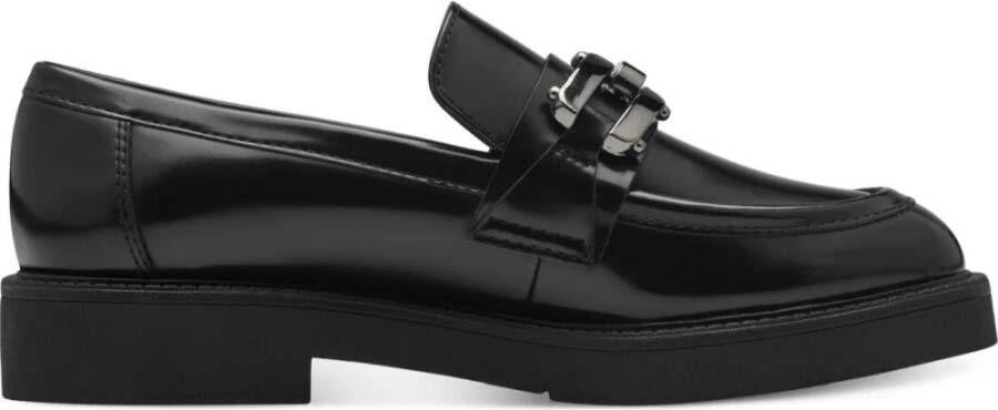 marco tozzi Zwarte loafers voor vrouwen Black Dames