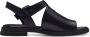 Marco tozzi Zwarte platte sandalen voor vrouwen Black Dames - Thumbnail 3