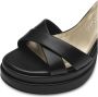 Marco tozzi Zwarte platte sandalen voor vrouwen Black Dames - Thumbnail 7