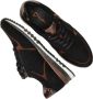 Marco tozzi Zwarte Suède Sneaker met Cognac Details Black Dames - Thumbnail 14