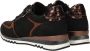 Marco tozzi Zwarte Suède Sneaker met Cognac Details Black Dames - Thumbnail 12