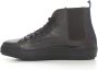 Marechiaro 1962 Contrast Piping High-Top Sneaker Brown Heren - Thumbnail 2