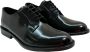 Marechiaro 1962 Zwarte leren Derby schoenen Black Heren - Thumbnail 2