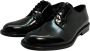 Marechiaro 1962 Zwarte leren Derby schoenen Black Heren - Thumbnail 3