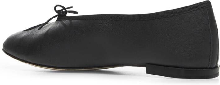 Marine Serre Gestempeld Moon-motief instap schoenen Black Dames