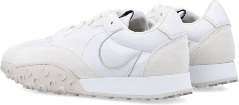 Marine Serre Witte Rode Sneakers Mr Rise Stijl White Dames